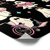 Funny Ghost Fysiotherapie PT Fysiotherapeut Poster (Hoek)