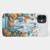 Funny Ghost Ghost Tuinieren Plant Retro Hallowee Case-Mate iPhone Case (Achterkant (horizontaal))