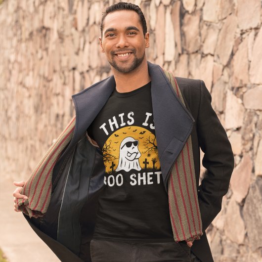 Funny Ghost Halloween Phrase T-shirt