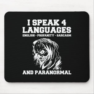 Funny Ghost Hunting Shirt Sarcastisch Paranormaal Muismat