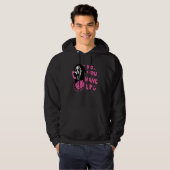 Funny Ghost No You Hang Up First Valentine Day Hoodie (Voorkant volledig)