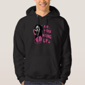 Funny Ghost No You Hang Up First Valentine Day Hoodie (Voorkant)