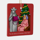Funny Ghost of Debts Past Holiday Ornament (Rechts)