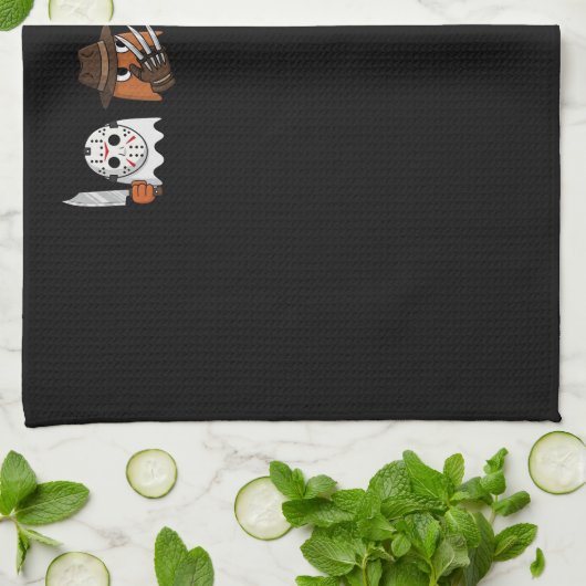 Funny ghost parody of Halloween gamers Theedoek (Gevouwen)