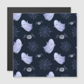 Funny Ghost Spider Halloween Patroon. (Voorkant / Achterkant)