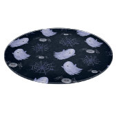 Funny Ghost Spider Halloween Patroon. Snijplank (Hoek)