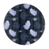 Funny Ghost Spider Halloween Patroon. Snijplank (Voorkant)