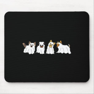 Funny Ghost Yorkshire Terrier Yorkie Hondenliefheb Muismat