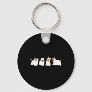 Funny Ghost Yorkshire Terrier Yorkie Hondenliefheb Sleutelhanger