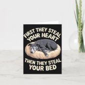 Funny Ghound Art For Men Women Kids Puppy Ghound L Kaart (Voorkant)