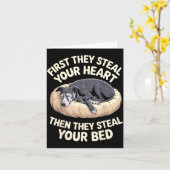 Funny Ghound Art For Men Women Kids Puppy Ghound L Kaart (Gele Bloem)