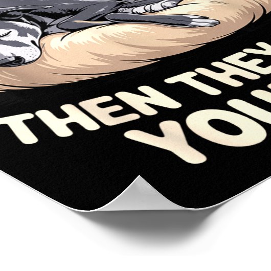 Funny Ghound Art For Men Women Kids Puppy Ghound L Poster (Hoek)