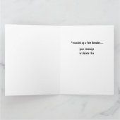 Funny Giant 39th Birthday Card Template Customize Kaart (Binnen)