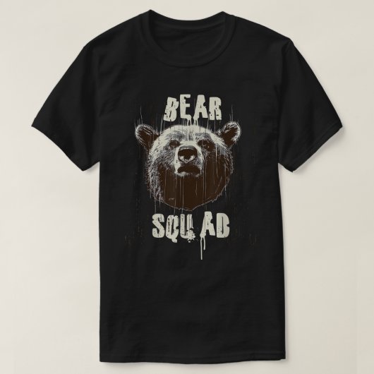 Funny Gift - Beer Squad  T-shirt (Design voorkant)