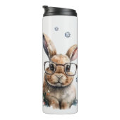 Funny Gift, Bunnie, Coffee, Friend Gift Thermosbeker (Geroteerd rechts)