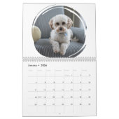 Funny Gift-Crapping Dog Kalender (Jan 2026)