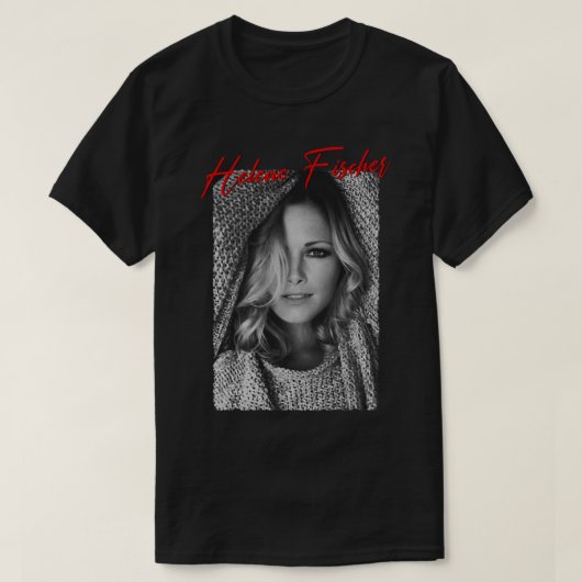 Funny Gift Famous Helene Beauful Fischer-Vrouw T-shirt (Design voorkant)