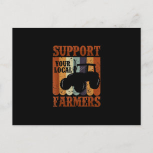 Funny Gift Farmer Chicken Boerderij Goat Farming G Feestdagenkaart