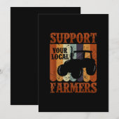 Funny Gift Farmer Chicken Boerderij Goat Farming G Save The Date (Voorkant / Achterkant)