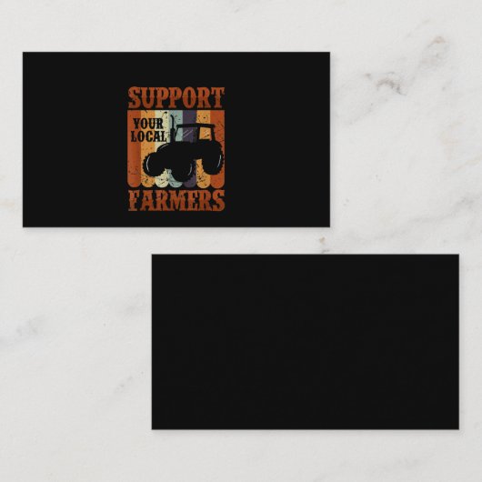 Funny Gift Farmer Chicken Boerderij Goat Farming G Visitekaartje (Voorkant / Achterkant)