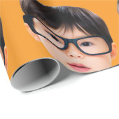 Funny Gift for Boyfriend Custom Face Gift for Girl Cadeaupapier (Rol Hoek)