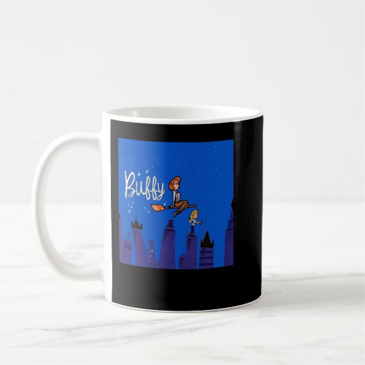Funny Gift for Buffy Bewitch Retro Koffiemok (Links)