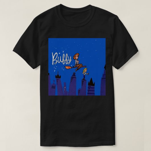 Funny Gift for Buffy Bewitch Retro  T-shirt (Design voorkant)
