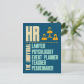 Funny Gift for HR person | HR Manager Cadeauidee Briefkaart (Staand voorkant)