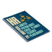 Funny Gift for HR person | HR Manager Cadeauidee Notitieboek (Rechterzijde)