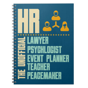 Funny Gift for HR person   HR Manager Cadeauidee Notitieboek