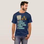 Funny Gift for HR person | HR Manager Cadeauidee T-shirt (Voorkant volledig)