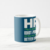 Funny Gift for HR person | Personeelsleden Koffiemok (Voorkant rechts)