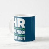 Funny Gift for HR person | Personeelsleden Koffiemok (Voorkant links)