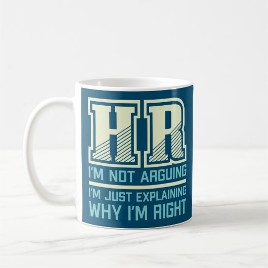 Funny Gift for HR person | Personeelsleden Koffiemok (Links)