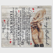 Funny Gift for Man | Funny Quotes to Husband | Cadeaupapier (Vlak)