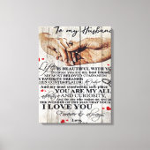 Funny Gift for Man | Funny Quotes to Husband | Canvas Afdruk (Voorkant)