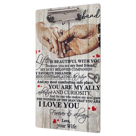 Funny Gift for Man | Funny Quotes to Husband | Klembord (Links)