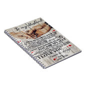 Funny Gift for Man | Funny Quotes to Husband | Notitieboek (Rechterzijde)