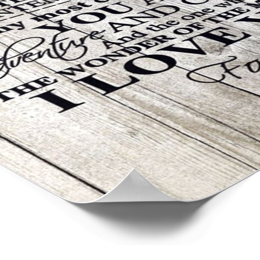 Funny Gift for Man | Funny Quotes to Husband | Poster (Hoek)