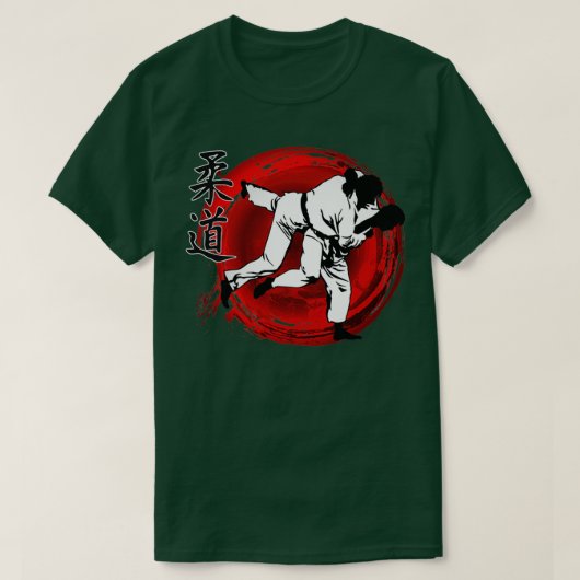 Funny Gift for Samurai Judo T-shirt (Design voorkant)