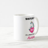 Funny Gift for Sister Novelty Birthday Cadeau Koffiemok (Voorkant rechts)