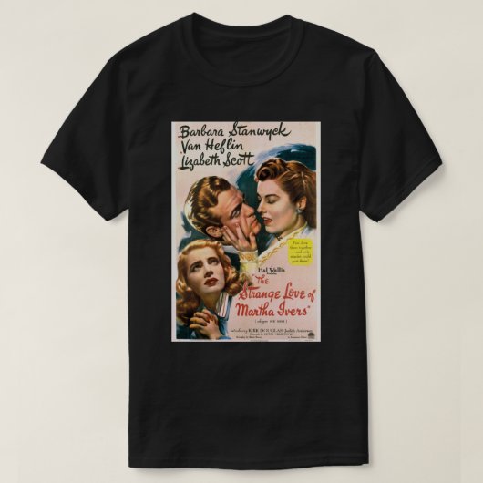 Funny Gift for Stanwyck Drama Barbara Actress Gift T-shirt (Design voorkant)