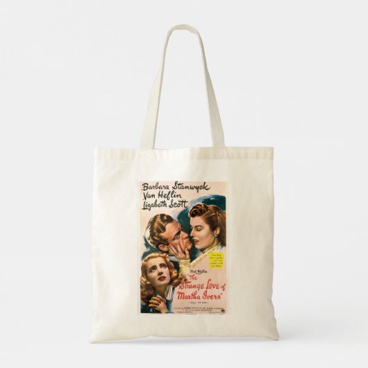Funny Gift for Stanwyck Drama Barbara Actress Gift Tote Bag (Achterkant)