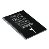 Funny Gift For Taekwondo Lover Humor Martial Arts Notitieboek (Rechterzijde)