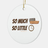 Funny Gift for Wood Worker Turner Carpenter Handy Keramisch Ornament (Links)