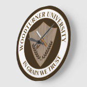 Funny Gift for Woodturner Woodkeerner University Grote Klok (Hoek)