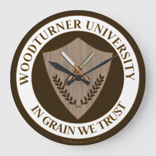 Funny Gift for Woodturner Woodkeerner University Grote Klok