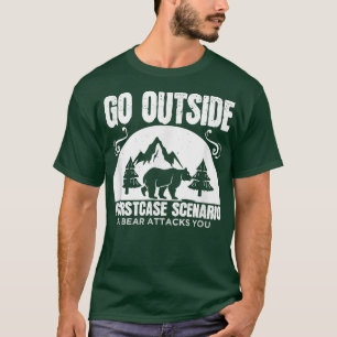 Funny Gift - ga buiten het ergste Hoesje Scenario T-shirt