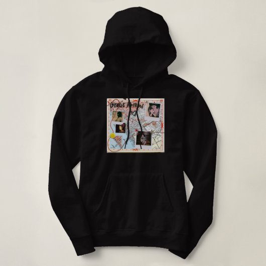 Funny Gift Gracie Abrams Sticker en Poster Long B Hoodie (Design voorkant)