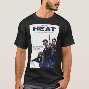 Funny Gift Heat Crime Movie Retro Wave T-shirt